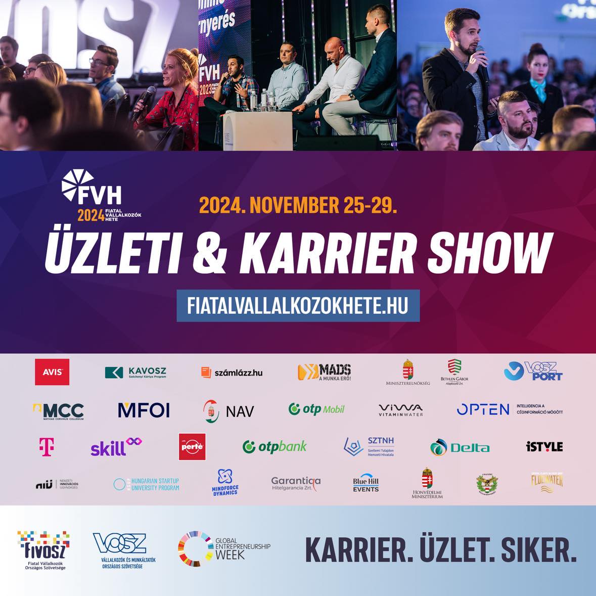 Meghívás: FVH – Karrier és Üzleti Show November 25-29.