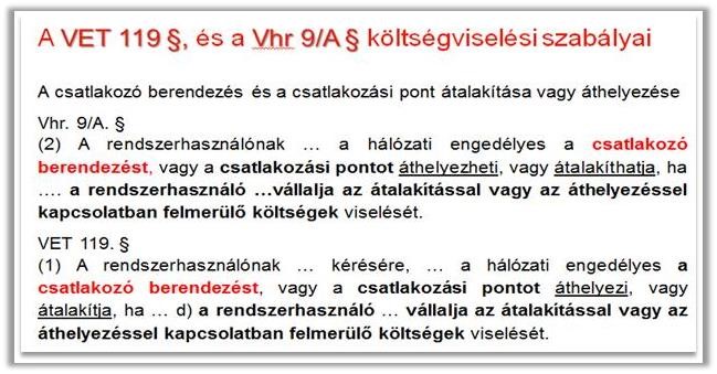 A költségviselés szabályai